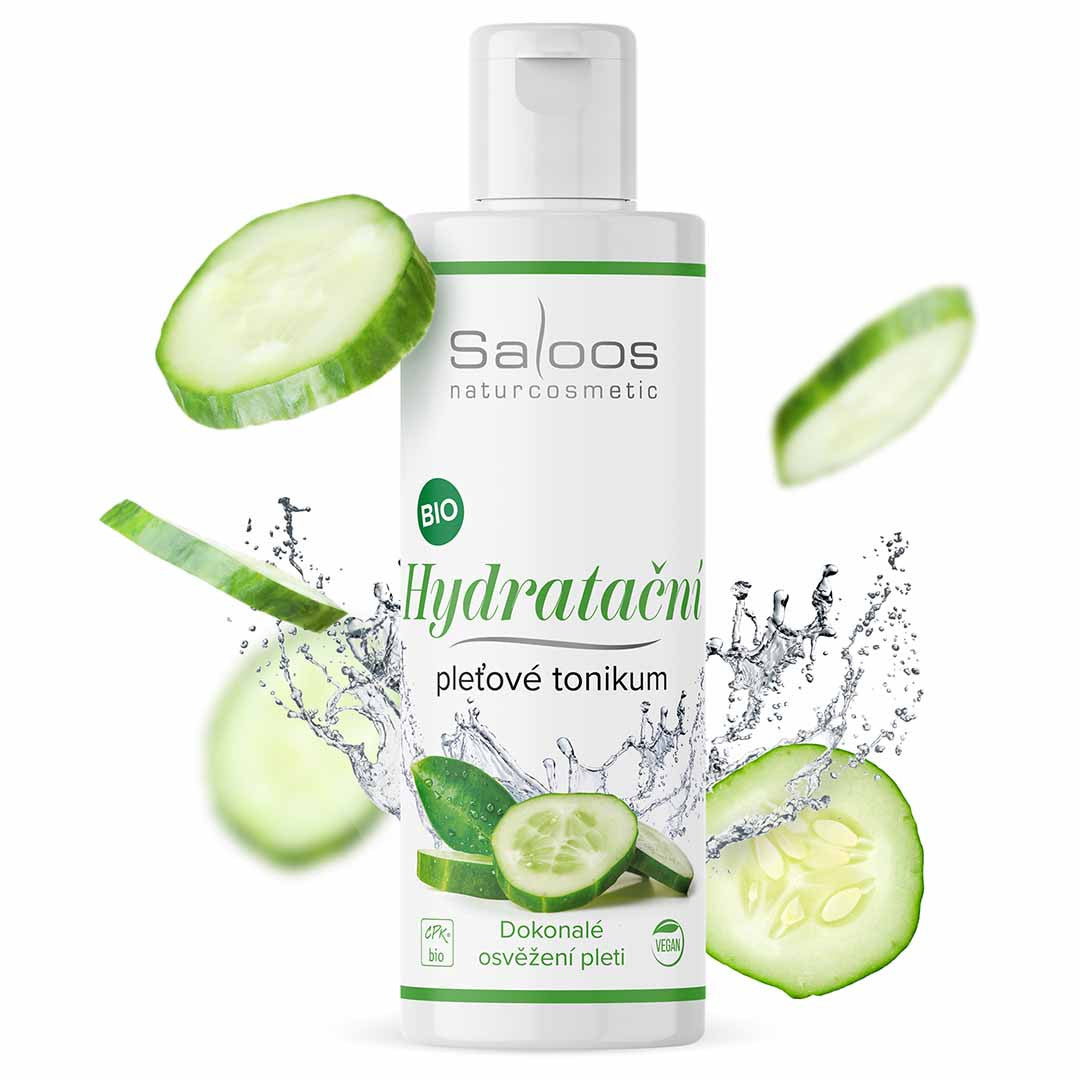 Saloos Hydratační pleťové tonikum BIO (200 ml) - s okurkou a opuncií - Image 2