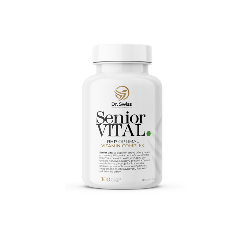Dr. Swiss Senior VITAL 100 kapslí