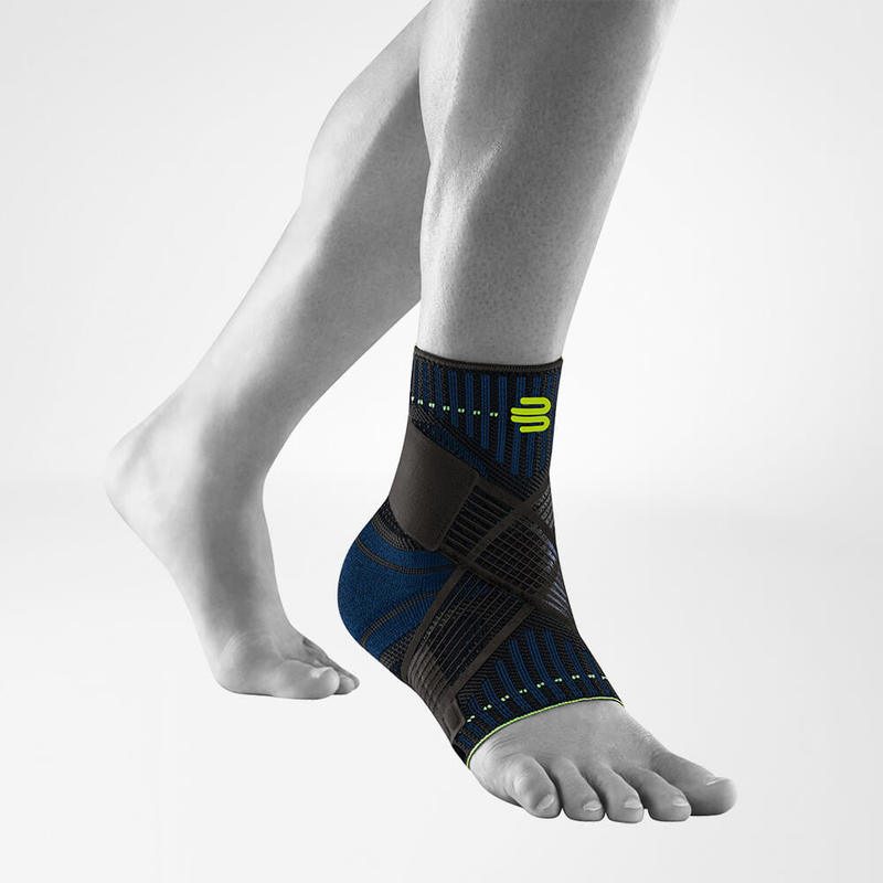 Bauerfeind Sports Ankle Support - Sportovní bandáž kotníku s fixací Barva: Černá, Velikost: M, Strana: pravá