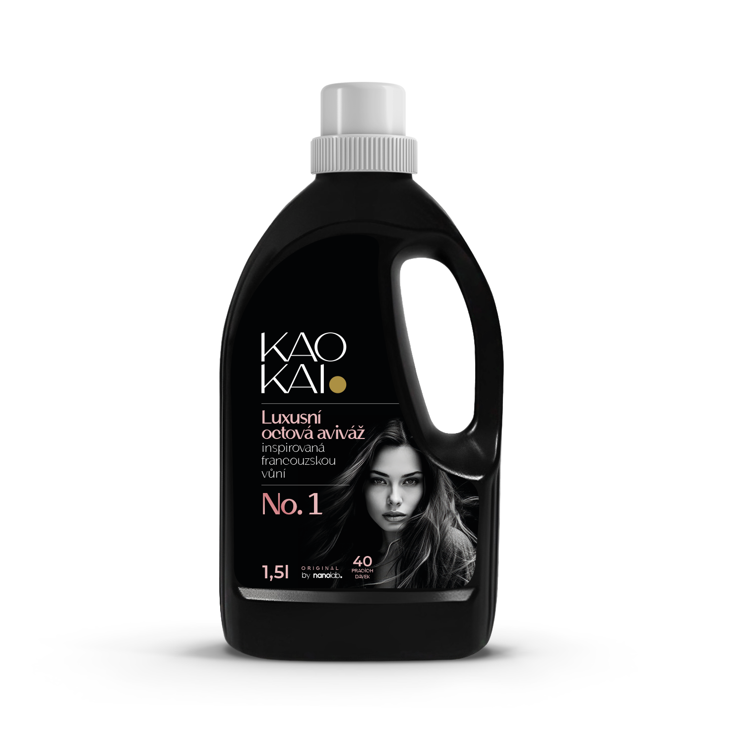 Luxusní octová aviváž KAO KAI. No. 1 Objem: 1,5L, Pracích dávek: 40