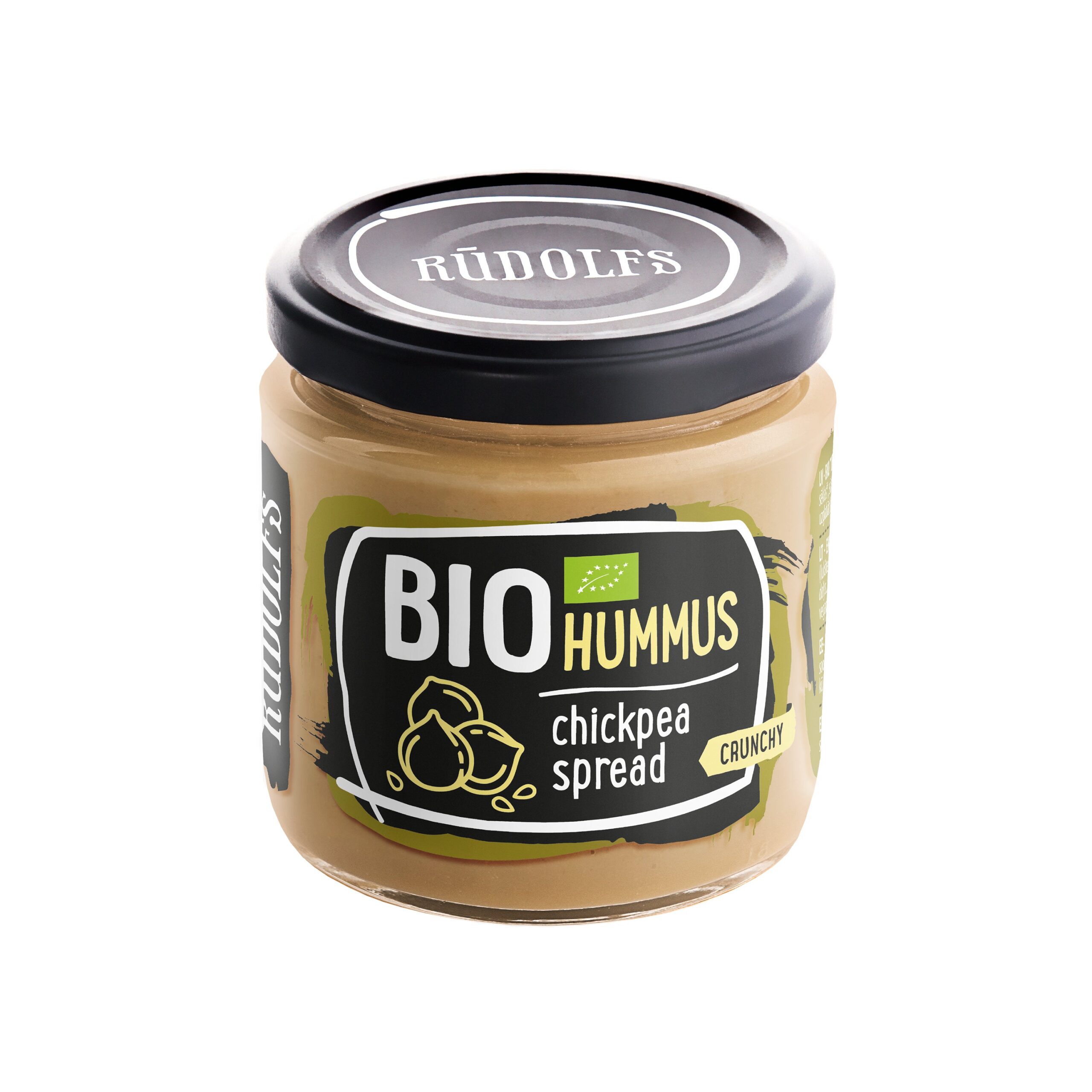 Rudolfs Hummus - pomazánka cizrnová křupavá BIO (180 g)