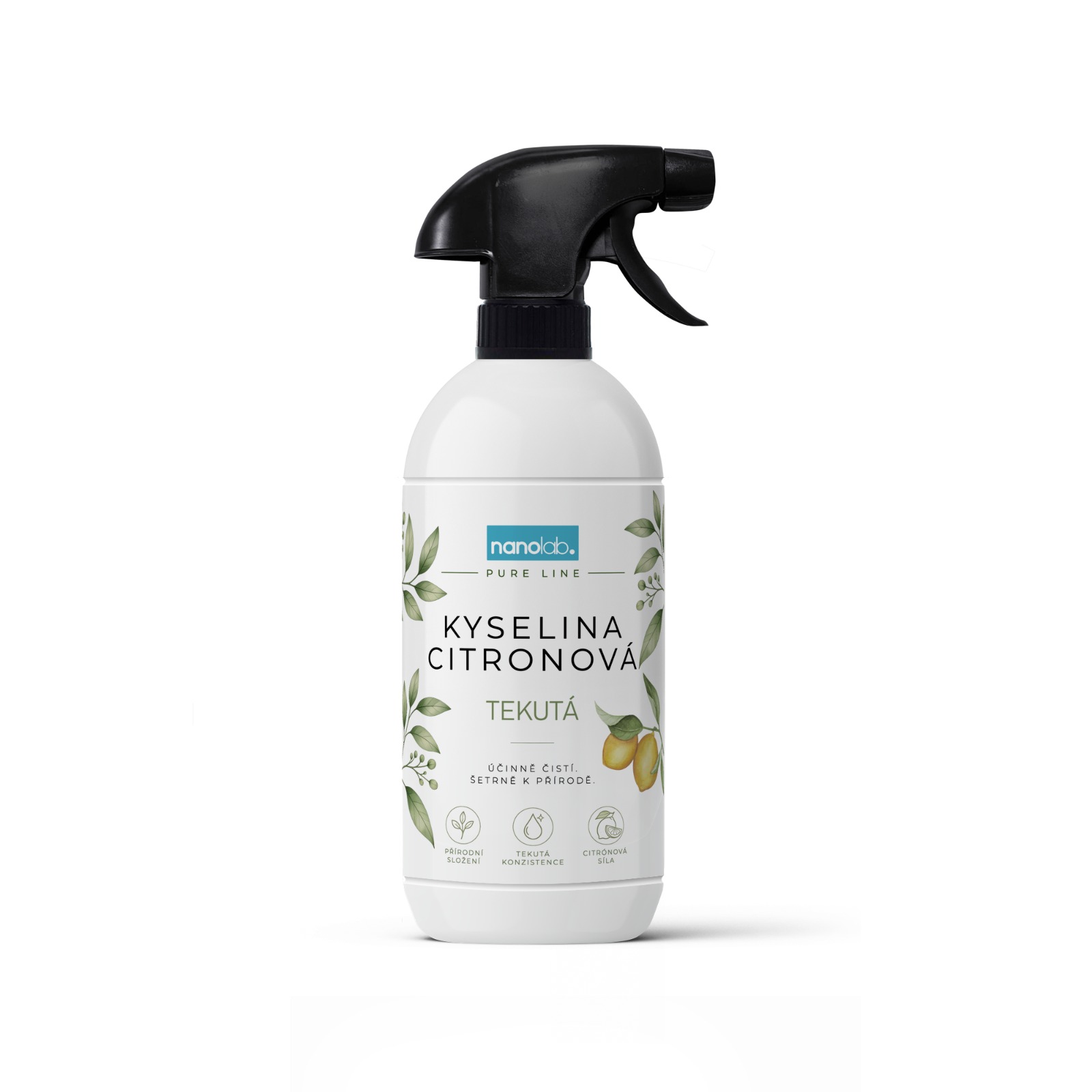 Nanolab Kyselina citronová tekutá 500 ml