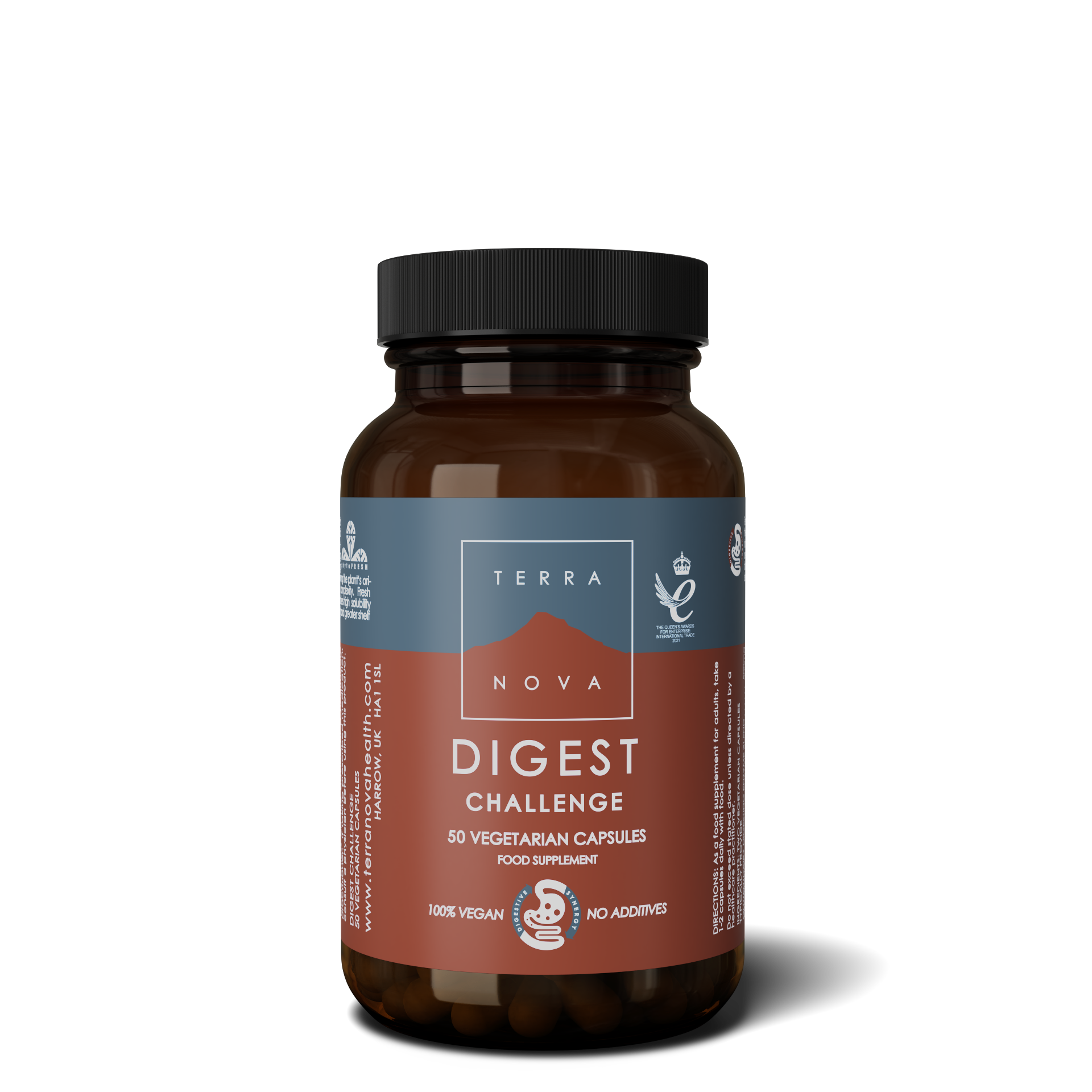Terranova Health Digest Challenge (50 kapslí) - obohaceno o zázvor a kardamon