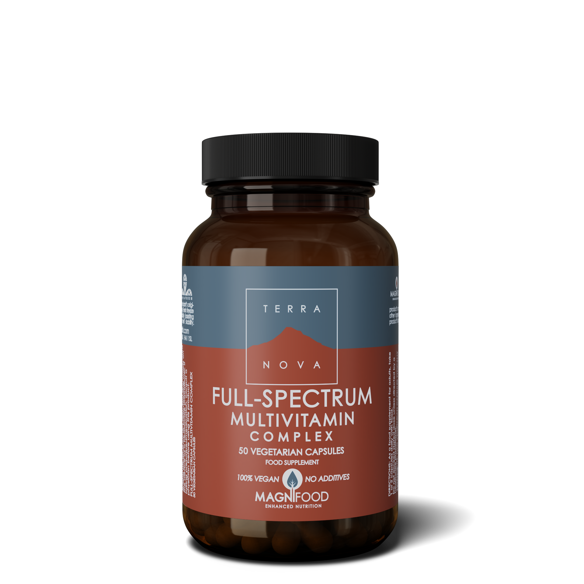Terranova Health Full-Spectrum Multivitamin Complex (50 kapslí) - podpora každodenní vitality