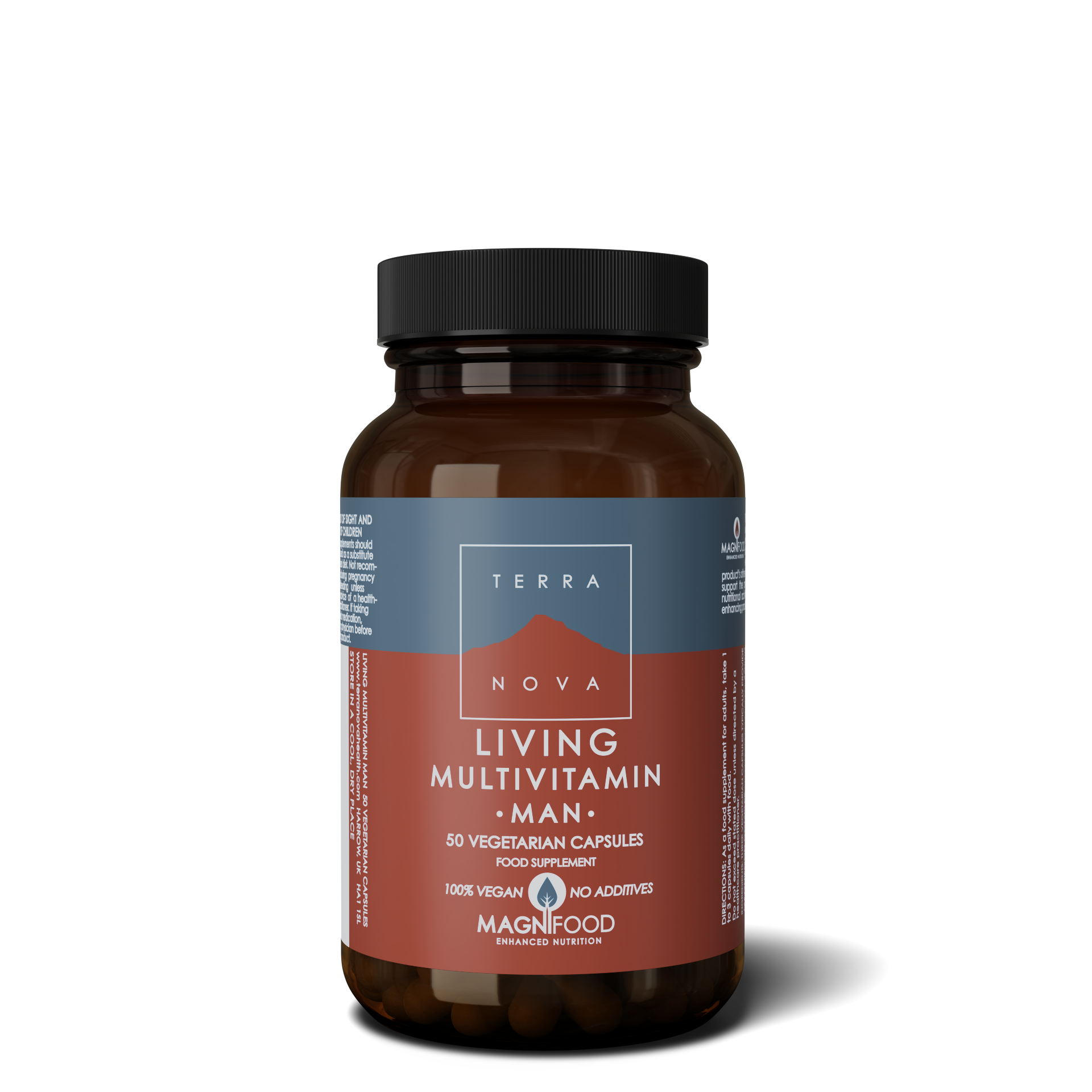 Terranova Health Living Multivitamin Man (50 kapslí) - pro specifické potřeby mužů