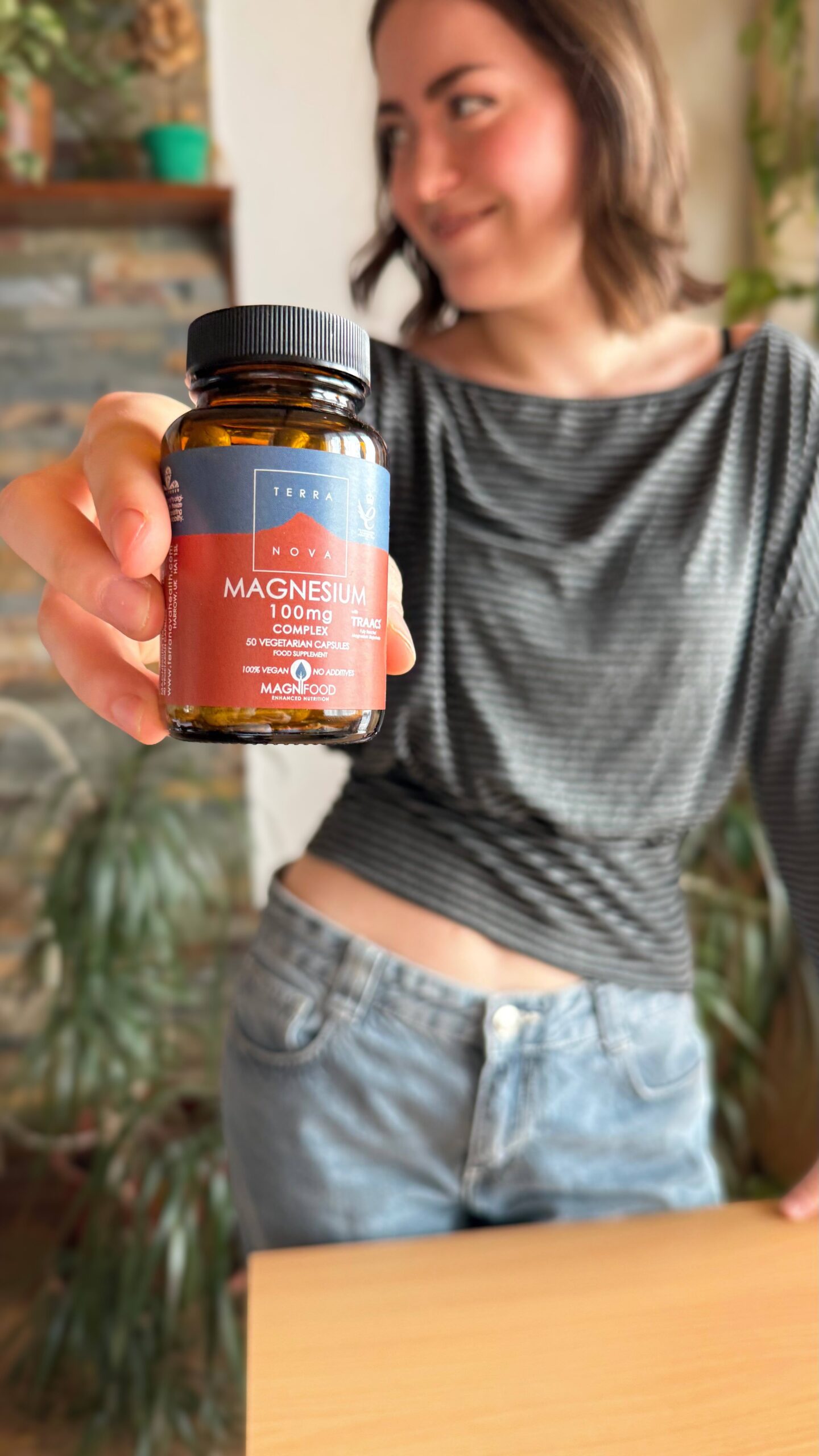 Terranova Health Magnesium Bisglycinate 100 mg Complex (50 kapslí) - vysoce vstřebatelná forma hořčíku - Obrázek 2