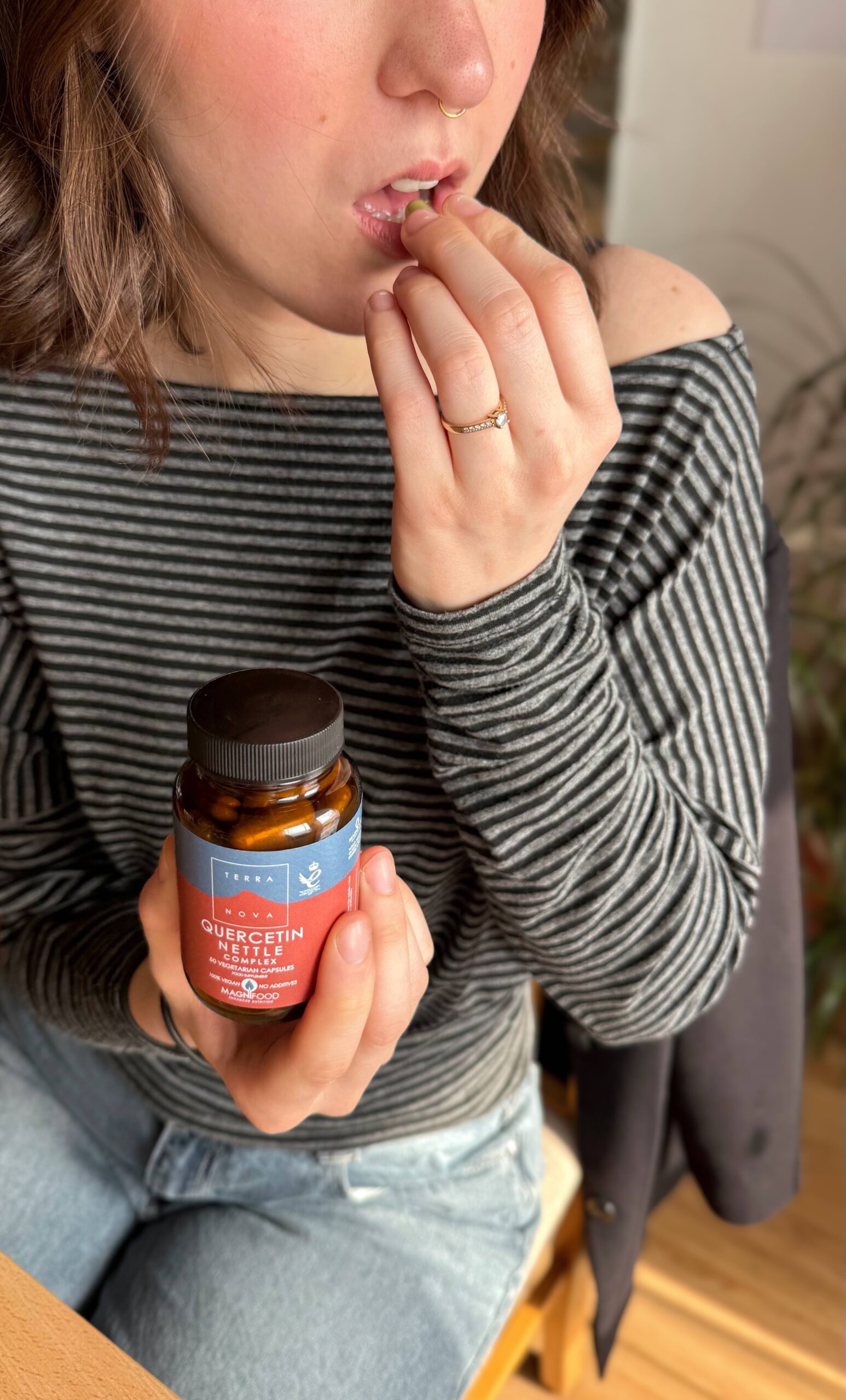 Terranova Health Quercetin Nettle Complex s kopřivou (50 kapslí) - při pylové sezóně a oslabené imunitě - Obrázek 2