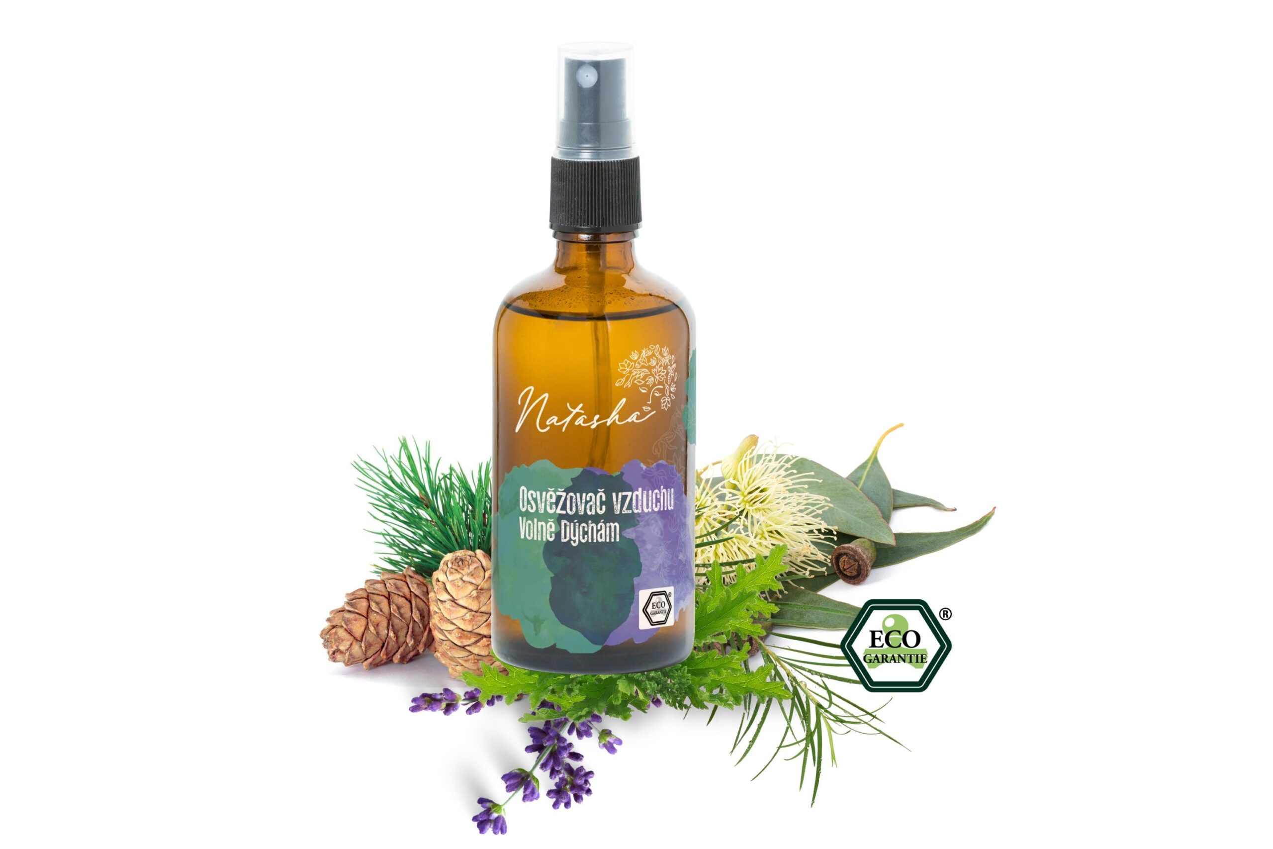 Natasha Osvěžovač vzduchu - Volně dýchám (100 ml) - svěží jarní životabudič
