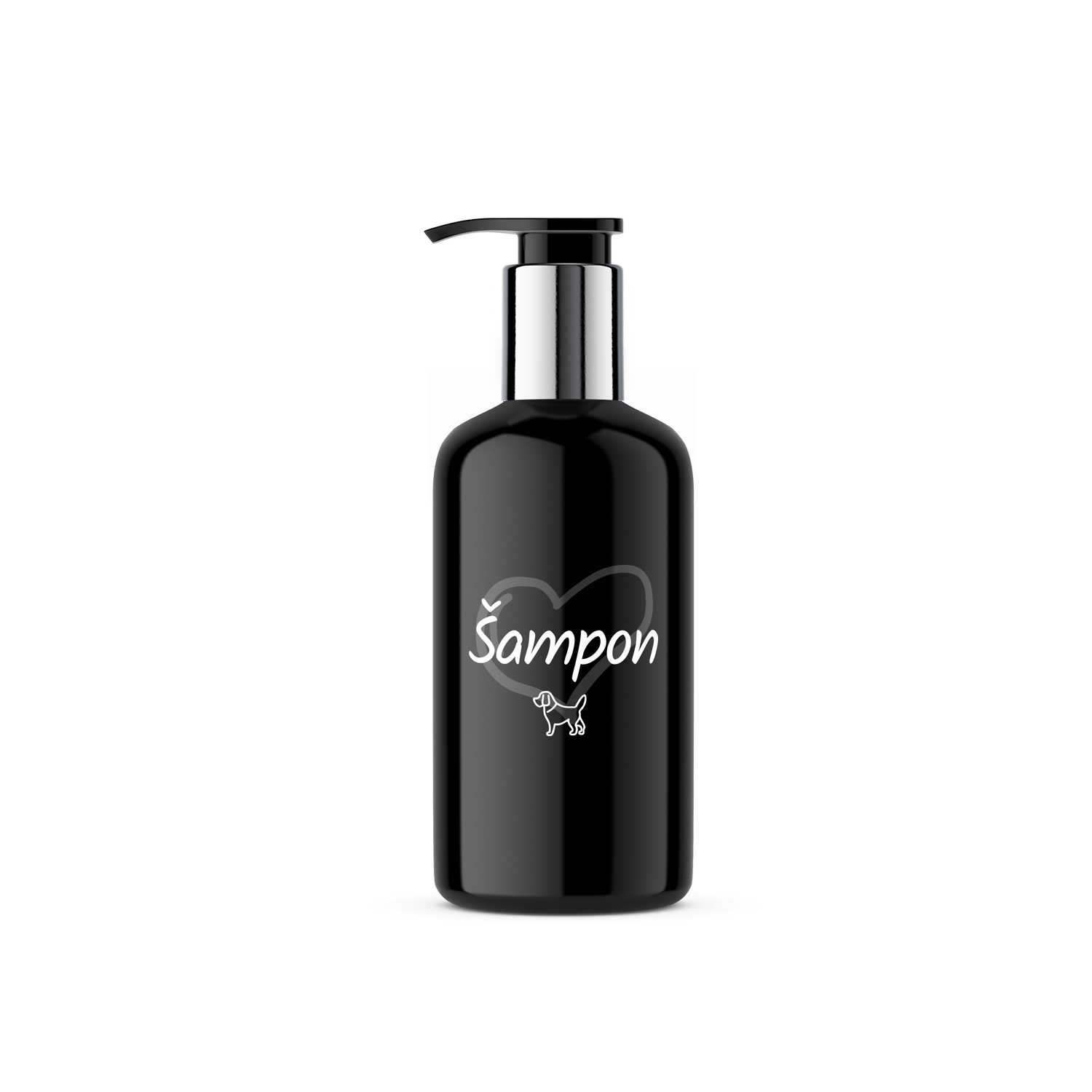 Nanolab Lahvička s pumpičkou "Šampon pro psy" Objem: 300 ml